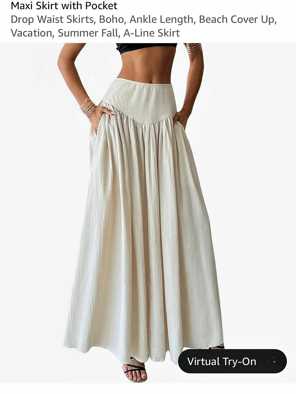 New boho max skirt